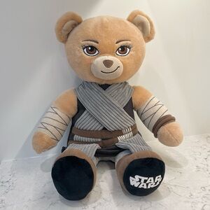 Build A Bear Star Wars Teddy Bear Rey Skywalker Plush 17" BAB Stuffed Animal